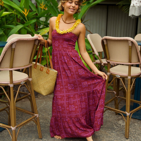MAILE Dress - Mango Sunset
