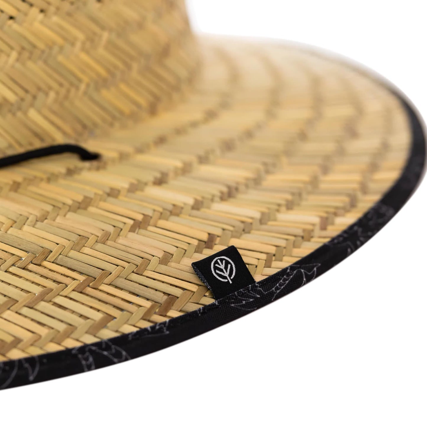 DARK PALMS Straw Hat