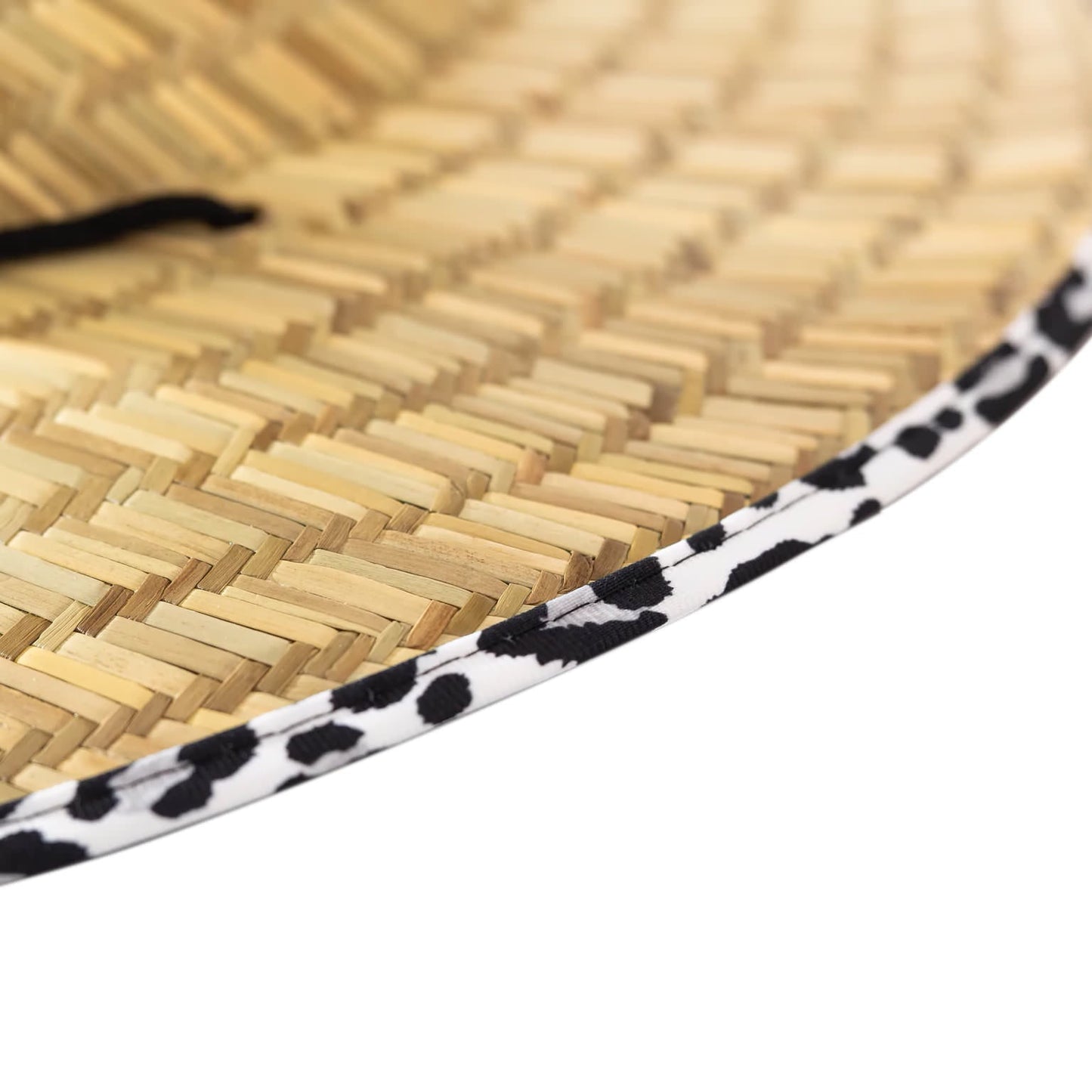 SNOW LEOPARD Straw Hat