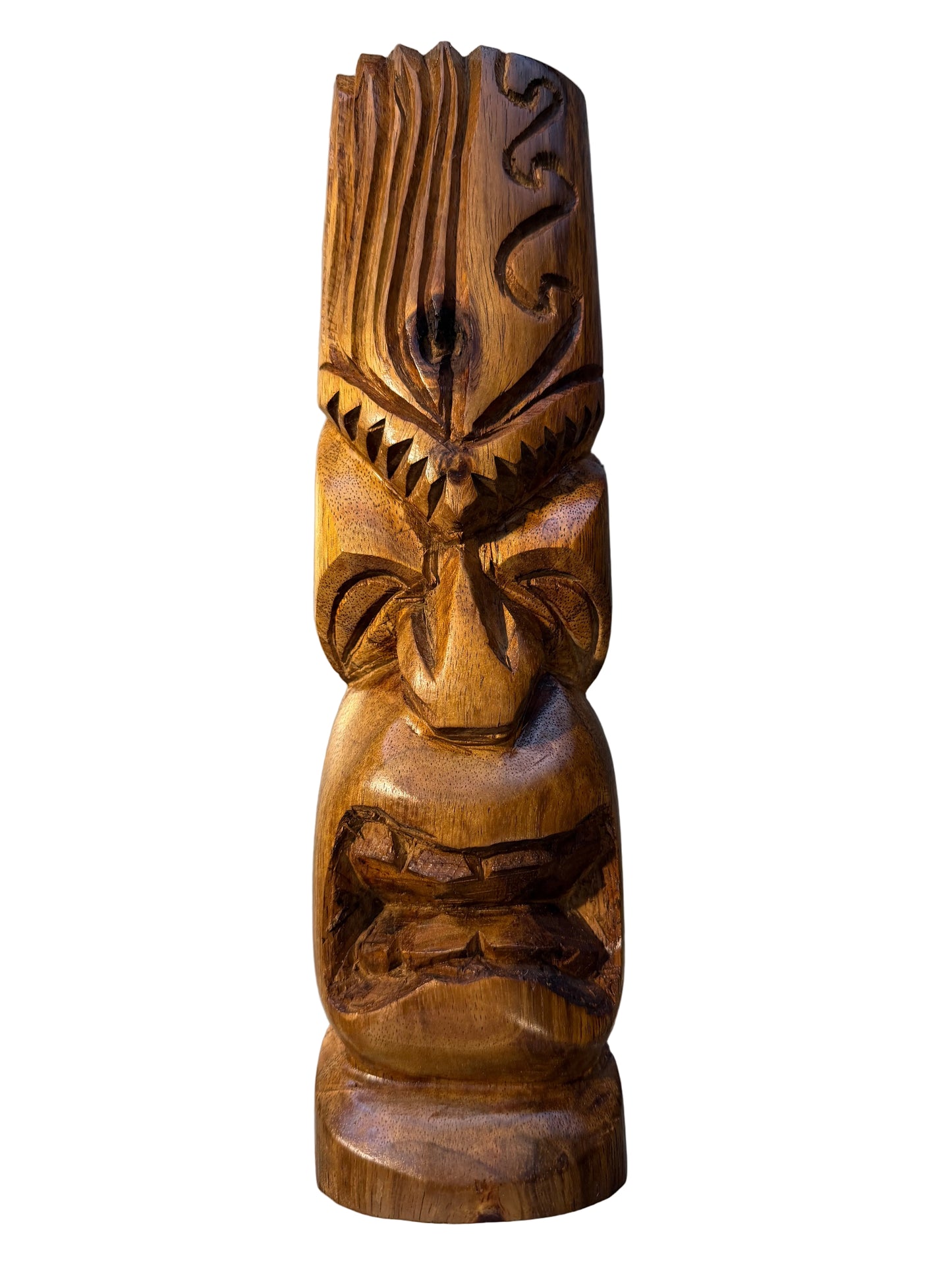 Kāne Ola Kumu Tiki - Koa Wood