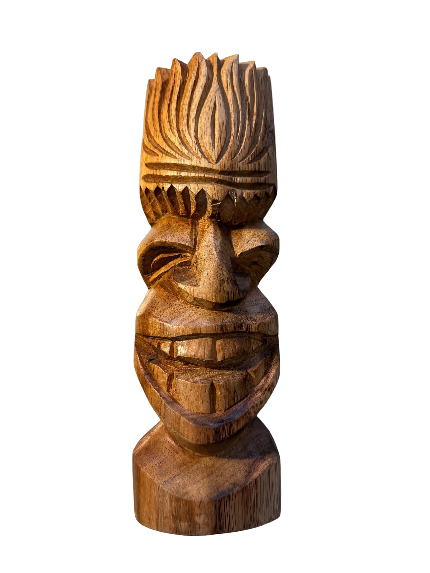 Kāne Ola Tiki - Koa Wood
