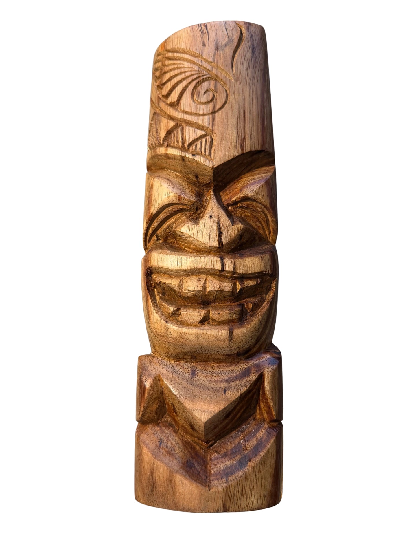 Kāne Kiaʻi Tiki - Koa Wood