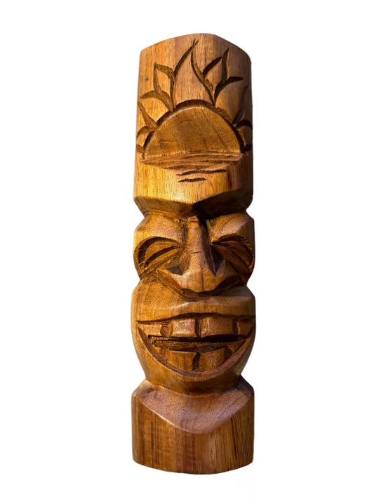 Kāne Mālamalama Tiki - Koa Wood