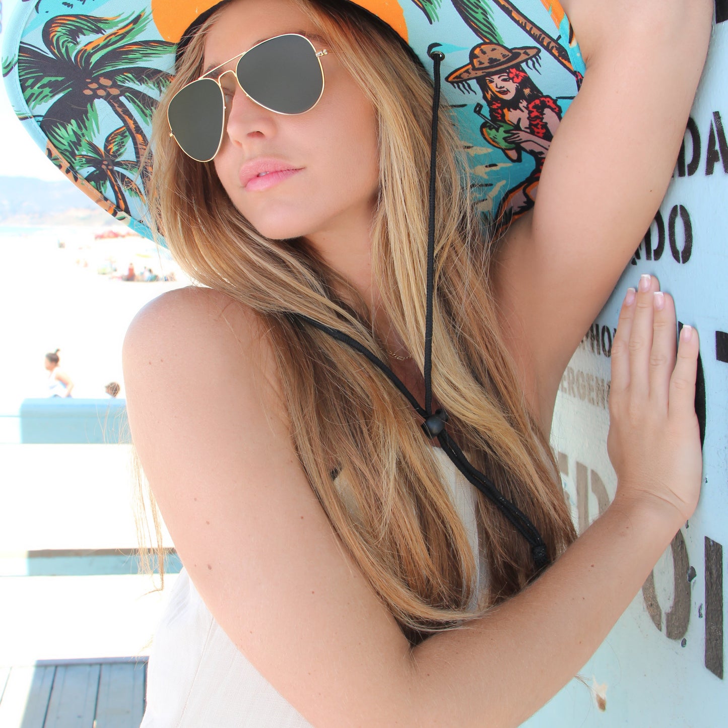 HULA BEACH Straw Hat