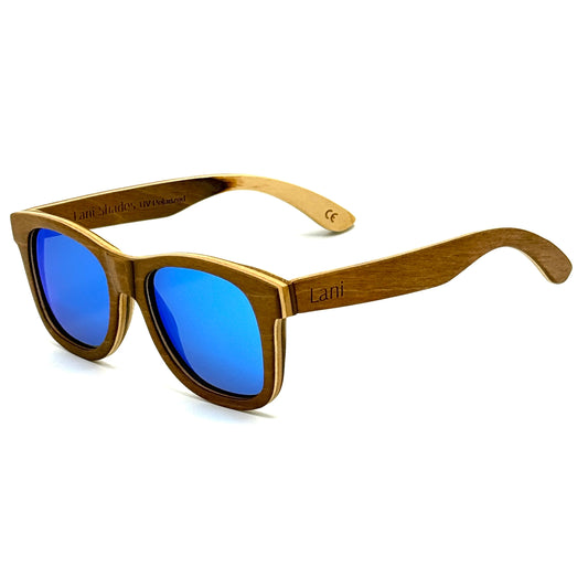 LANIKAI Mauka - Polarized Bamboo Sunglasses