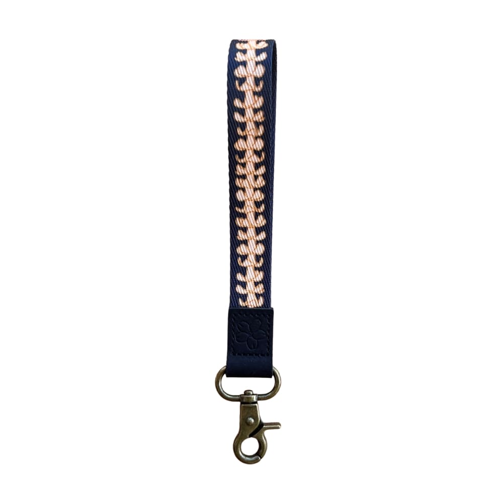 WRISTLET KEY FOB - Orange Lei
