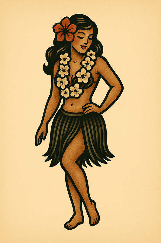 9ITC SEXY HULA FLASH Card