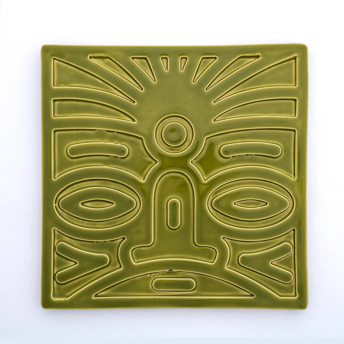 ARTISAN TIKI TILE - 3.5"x3.5"