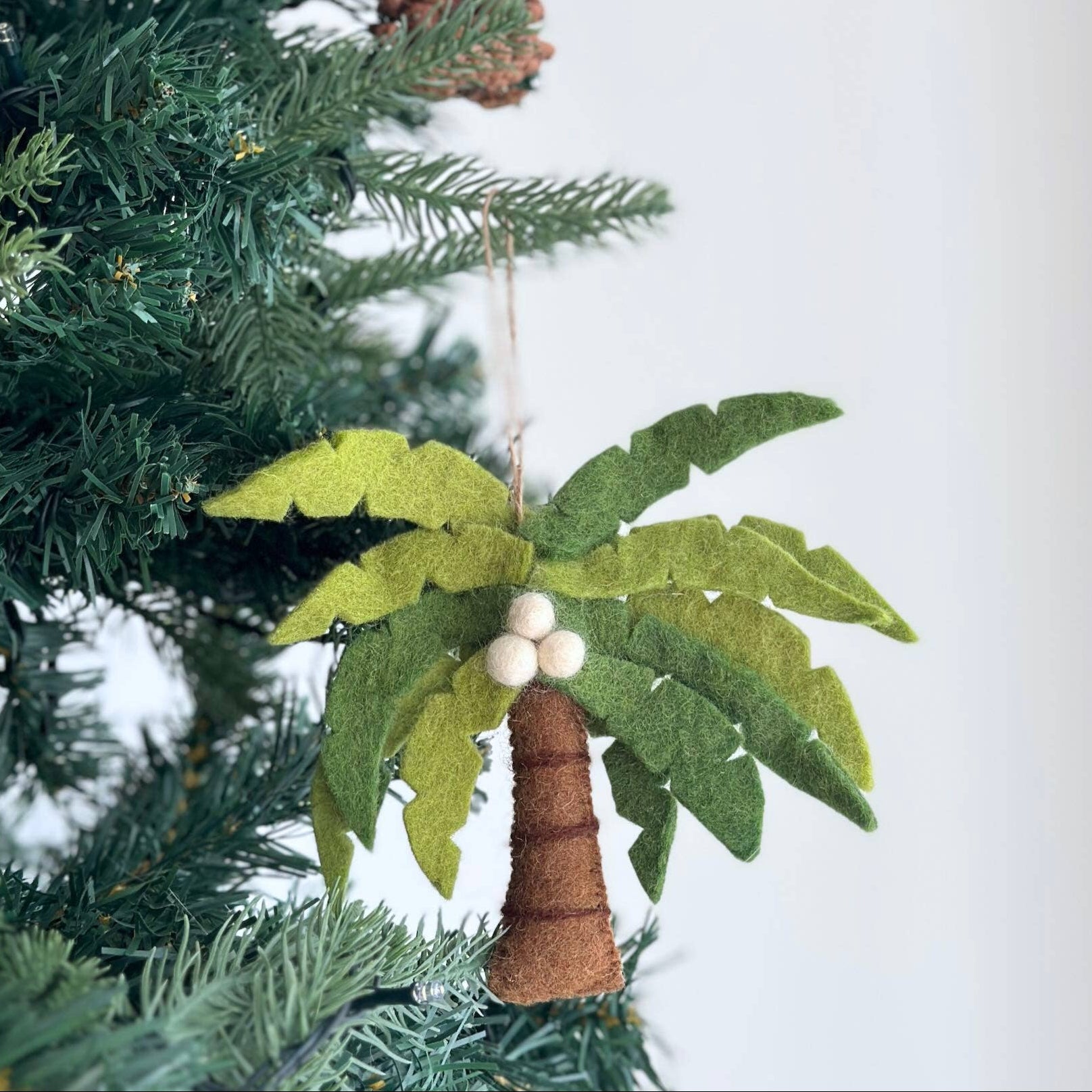 PALM TREE Felt Ornament