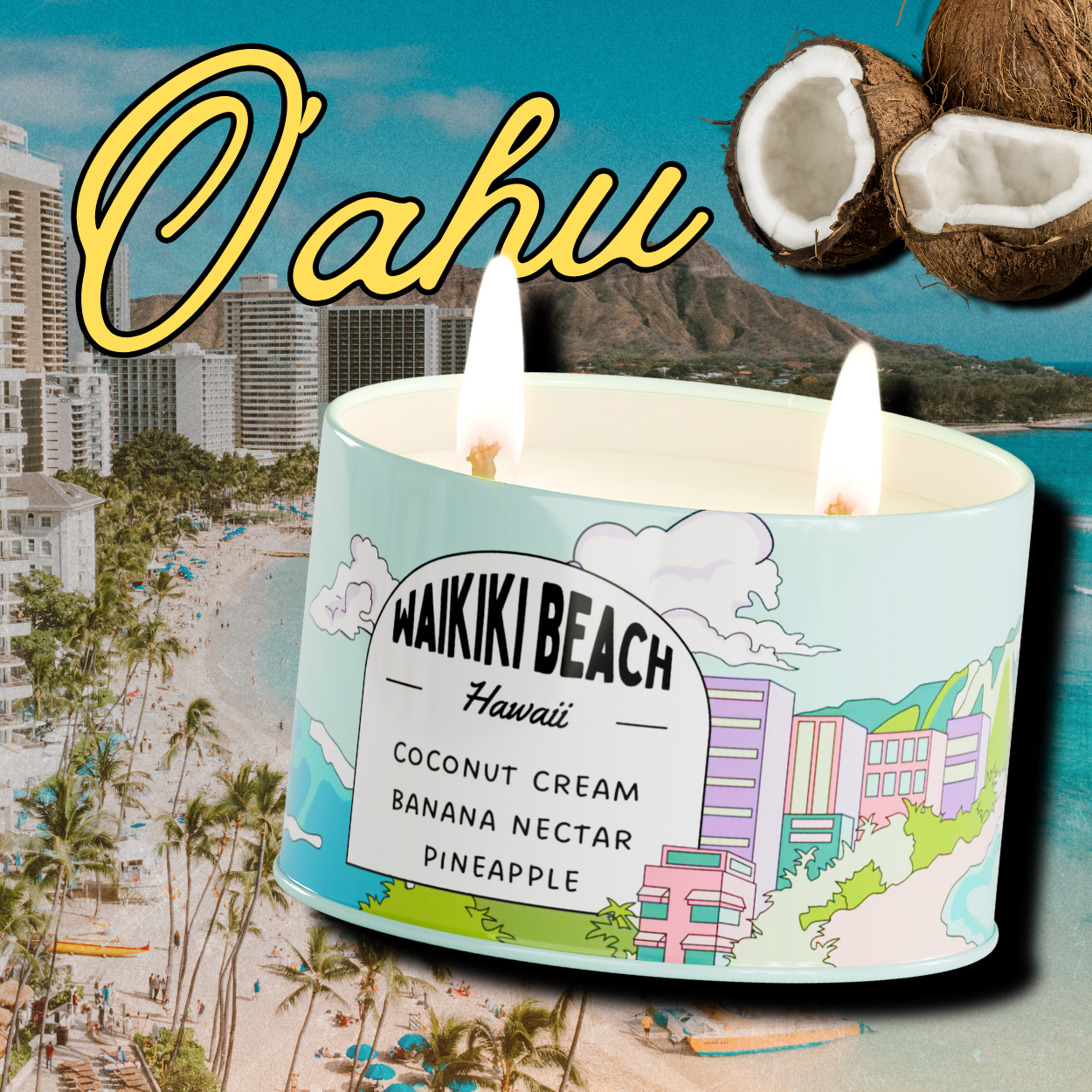 WAIKIKI BEACH Scented Candle