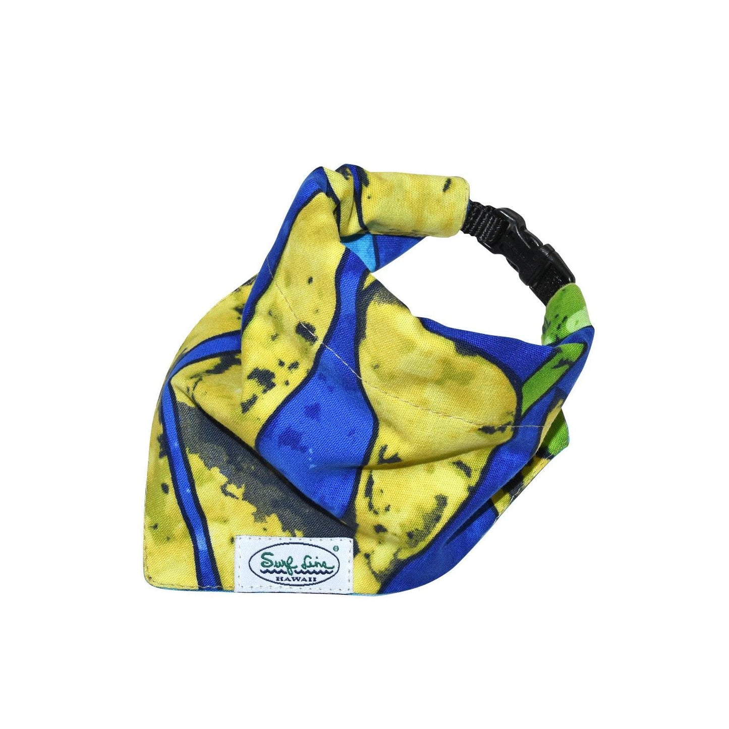 PET COLLAR SCARF Surf Line Hawaii Leaves